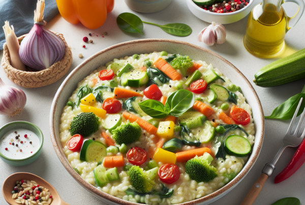 Recept na krémové zeleninové rizoto